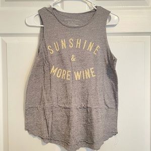 Sunshine and More Wine Tank Top from Target